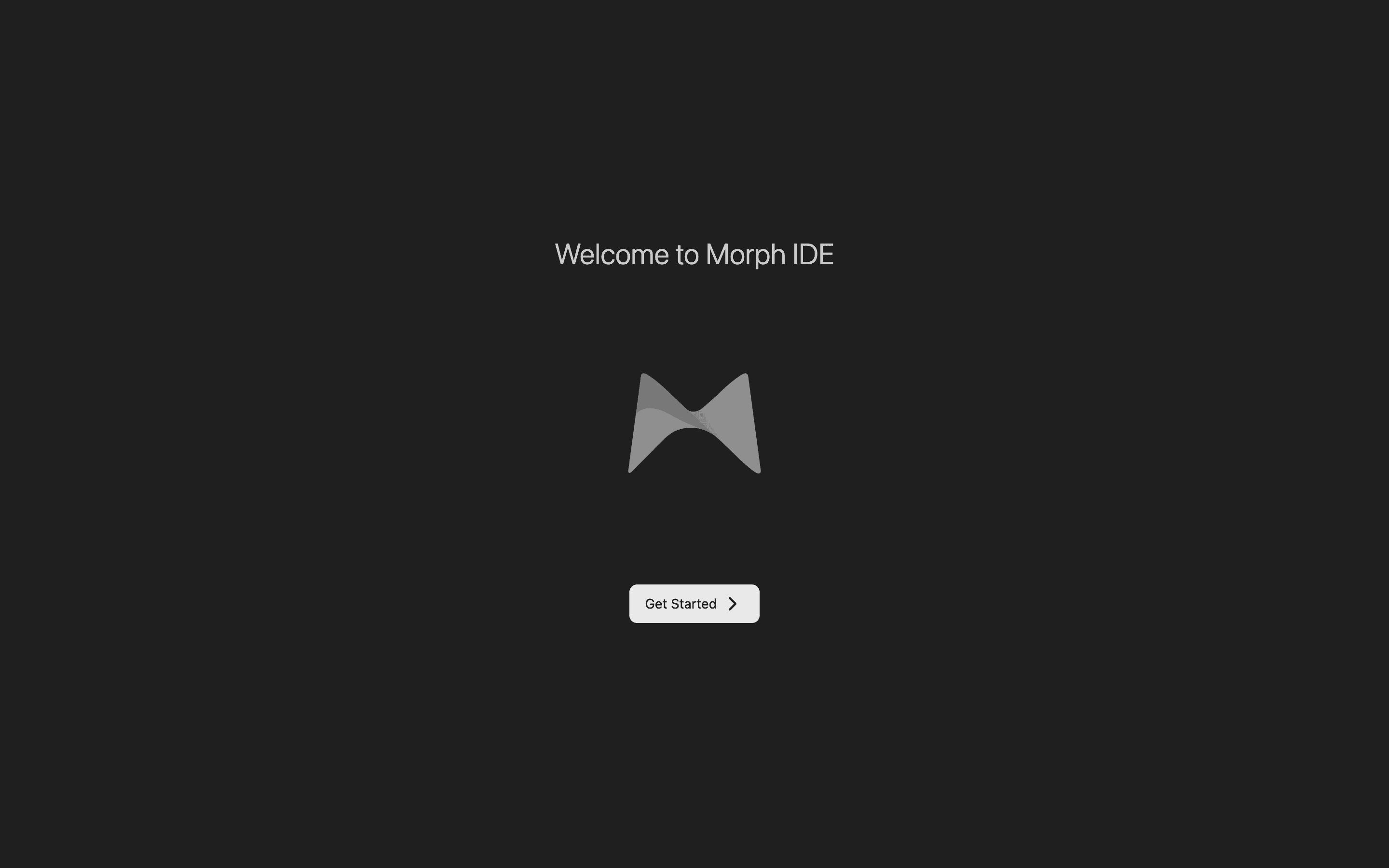Getting Started with Morph IDE
